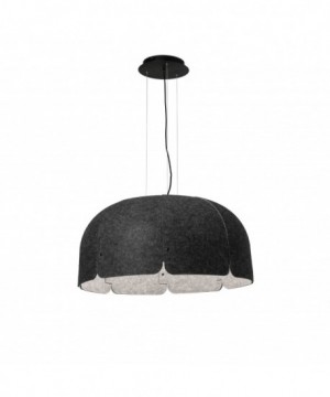 MUTE Colgante gris oscuro