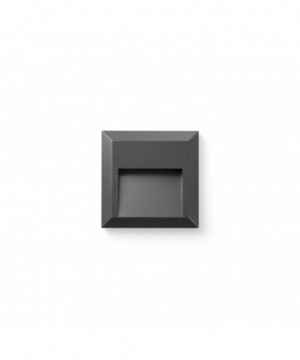 GRANT SQ Aplique gris oscuro