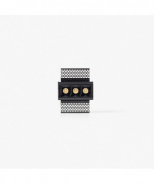 TROOP empotrable 3x2W negro...