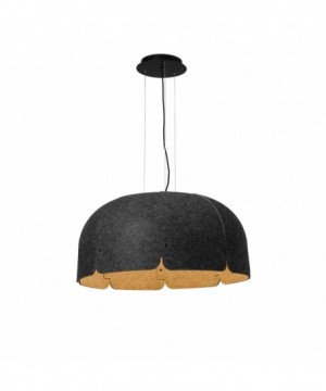 MUTE Colgante marr—n y gris...
