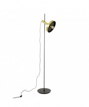 WHIZZ Lámpara de pie oro/negra