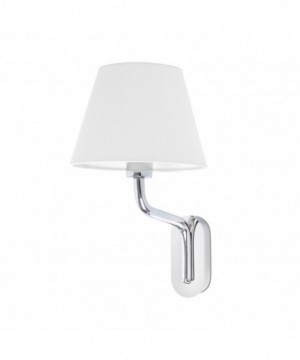 ETERNA Aplique cromo/blanca