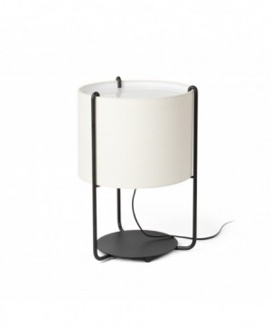 DRUM Sobremesa negra/beige