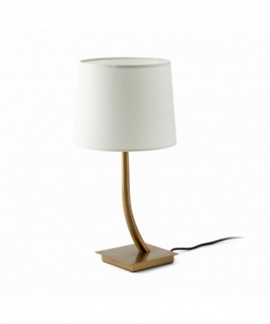 REM Sobremesa bronce/blanca