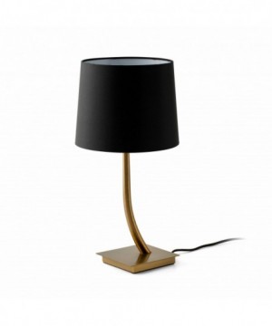 REM Sobremesa bronce/negra